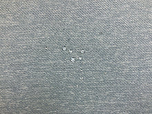 Load image into Gallery viewer, 1.5 Yd Designer Water &amp; Stain Resistant MCM Mid Century Modern Steel Blue Off White Tweed Upholstery Fabric