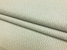 Load image into Gallery viewer, Designer Water &amp; Stain Resistant MCM Mid Century Modern Cream Beige Woven Geometric Tweed Upholstery Fabric