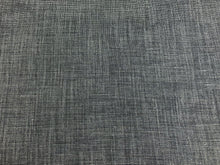 Load image into Gallery viewer, 1.5 Yd Designer Navy Blue Stone Washed Upholstery Backed Belgian Linen Fabric