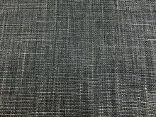 Load image into Gallery viewer, 1.5 Yd Designer Navy Blue Stone Washed Upholstery Backed Belgian Linen Fabric