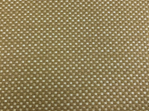 Designer Water & Stain Resistant MCM Mid Century Modern Wheat Beige Woven Upholstery Fabric
