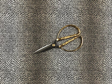 Load image into Gallery viewer, Designer Grey Taupe Charcoal Ombre Stripe Upholstery Fabric