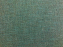 Load image into Gallery viewer, Designer Water &amp; Stain Resistant MCM Mid Century Modern Denim Blue Grey Linen Viscose Upholstery Drapery Fabric