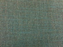 Load image into Gallery viewer, Designer Water &amp; Stain Resistant MCM Mid Century Modern Denim Blue Grey Linen Viscose Upholstery Drapery Fabric