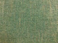 Load image into Gallery viewer, 1 3/4 Yd Designer Teal Blue Grey Chenille Tweed Upholstery Fabric