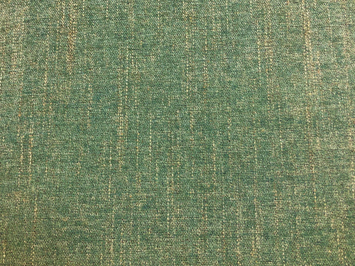 1 3/4 Yd Designer Teal Blue Grey Chenille Tweed Upholstery Fabric