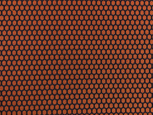 Load image into Gallery viewer, Designer Water &amp; Stain Resistant Rusty Red Navy Blue Geometric MCM Upholstery Fabric