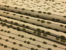 Load image into Gallery viewer, Designer Beige Olive Green Red Geometric Abstract Upholstery Fabric