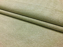 Load image into Gallery viewer, Designer Oatmeal Beige MCM Mid Century Modern Small Scale Chenille Geometric Upholstery Fabric
