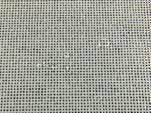 Load image into Gallery viewer, Designer Water &amp; Stain Resistant Indoor Outdoor Off White Midnight Blue Small Dot Upholstery Drapery Fabric
