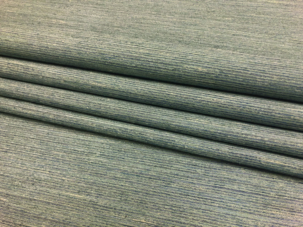 Aqua Blue Faux Silk Textured Upholstery Drapery Fabric