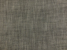 Load image into Gallery viewer, 1 1/4 Yd Designer Linen Viscose MCM Mid Century Modern Cream Black Geometric Herringbone Tweed Upholstery Fabric