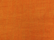 Load image into Gallery viewer, Designer Water &amp; Stain Resistant Linen Viscose Poly Burnt Orange Taupe Tweed Upholstery Fabric