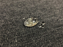 Load image into Gallery viewer, Designer Water &amp; Stain Resistant Charcoal Grey MCM Upholstery Drapery Fabric