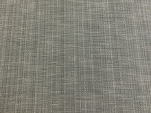 Load image into Gallery viewer, Designer Water &amp; Stain Resistant MCM Mid Century Modern Woven Charcoal Grey Off White Upholstery Fabric