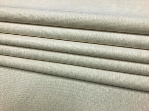 Designer Reversible Cream Metallic Chenille Upholstery Fabric