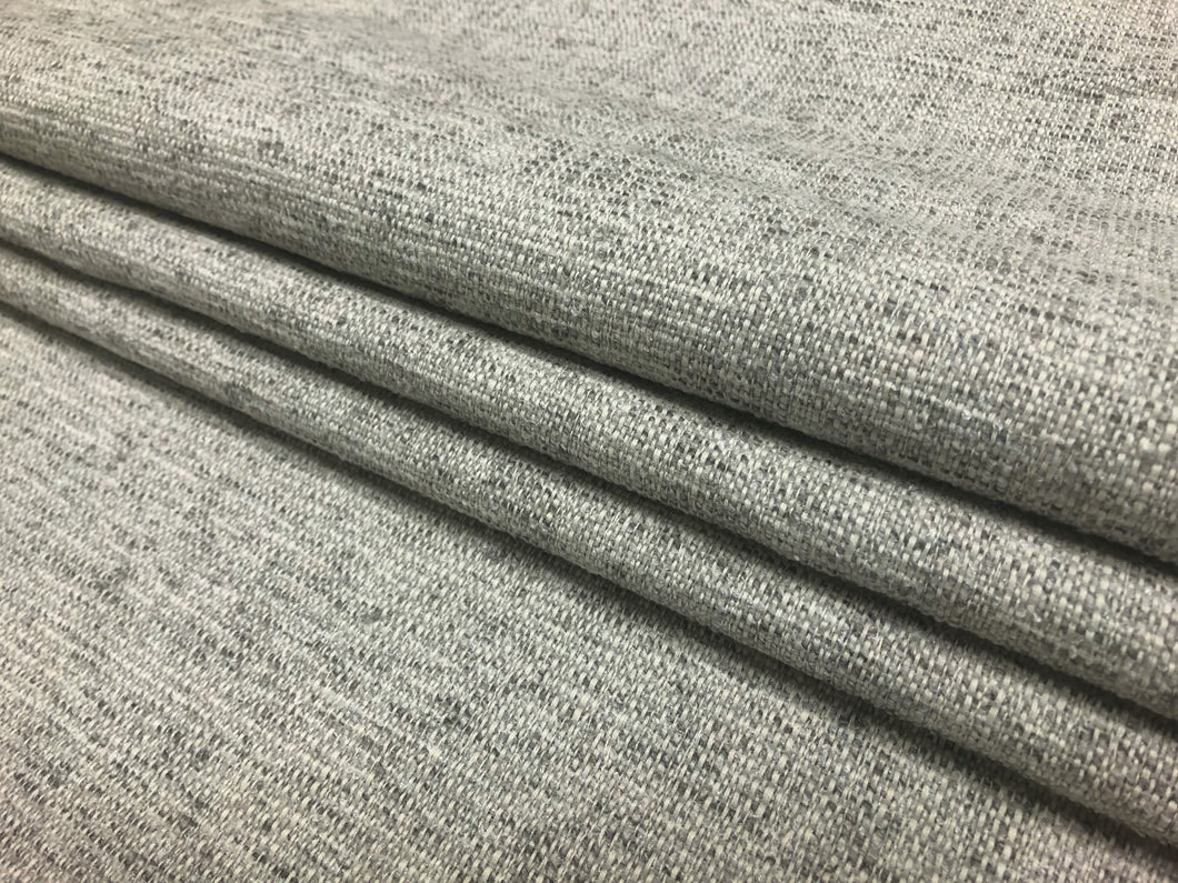 Designer MCM Mid Century Modern Grey Tweed Upholstery Fabric