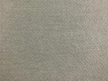 Load image into Gallery viewer, Designer Water &amp; Stain Resistant Grey Greek Key Geometric Matelasse Upholstery Fabric