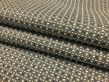 Load image into Gallery viewer, Designer MCM Mid Century Modern Woven Taupe Cream Grey Geometric Upholstery Fabric