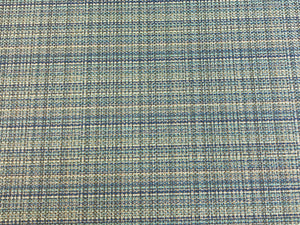 Designer Water & Stain Resistant MCM Mid Century Modern French Navy Blue Green Upholstery Drapery Fabric