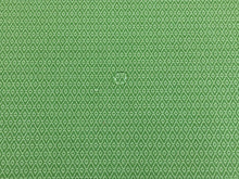 Load image into Gallery viewer, Designer Water &amp; Stain Resistant Indoor Outdoor Green Beige Geometric Diamond Upholstery Drapery Fabric