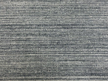 Load image into Gallery viewer, Designer Indoor Outdoor Navy Blue White Nautical Stripe Upholstery Fabric