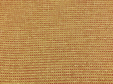 Load image into Gallery viewer, Designer MCM Mid Century Modern Beige Red Cream Chenille Upholstery Fabric