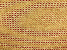 Load image into Gallery viewer, Designer MCM Mid Century Modern Beige Red Cream Chenille Upholstery Fabric