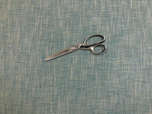 Load image into Gallery viewer, Water &amp; Stain Resistant MCM Mid Century Modern Teal Green Blue Taupe Herringbone Upholstery Fabric