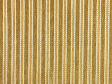 Load image into Gallery viewer, Beige Stripe Chenille Upholstery Fabric
