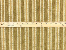 Load image into Gallery viewer, Beige Stripe Chenille Upholstery Fabric