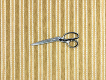 Load image into Gallery viewer, Beige Stripe Chenille Upholstery Fabric