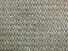 Load image into Gallery viewer, 1 3/4 Yd Designer Linen Flax Viscose Grey Cream Green Rose Tweed Upholstery Fabric