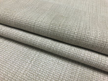 Load image into Gallery viewer, Designer Water &amp; Stain Resistant Greige Taupe Off White MCM Mid Century Modern Tweed Upholstery Fabric