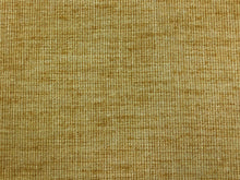 Load image into Gallery viewer, 51" x 52" Designer Mustard Gold Beige Woven MCM Mid Century Modern Wool Upholstery Fabric