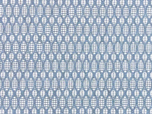 Load image into Gallery viewer, Aqua Slate Blue Grey White Water &amp; Stain Resistant Woven Geometric Upholstery Drapery Fabric