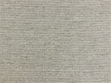 Load image into Gallery viewer, Designer Linen Charcoal Grey Black Cream MCM Tweed Upholstery Drapery Fabric