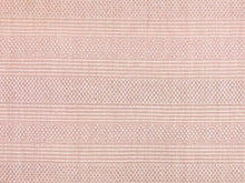 Load image into Gallery viewer, Designer Indoor Outdoor Woven Straw Polypropylene Mauve Basketweave Upholstery Fabric