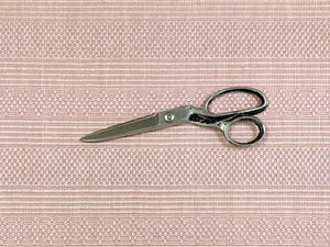 Designer Indoor Outdoor Woven Straw Polypropylene Mauve Basketweave Upholstery Fabric