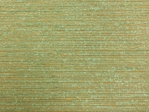 Designer Seafoam Green Beige Woven Textured Upholstery Drapery Fabric