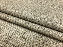 Load image into Gallery viewer, Designer Water &amp; Stain Resistant Grey Cream MCM Mid Century Modern Tweed Upholstery Fabric