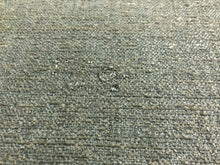Load image into Gallery viewer, 1 1/2 Yd Designer Water &amp; Stain Resistant Steel Blue Grey Woven MCM Mid Century Modern Tweed Upholstery Fabric