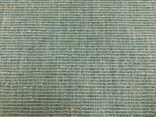 Load image into Gallery viewer, Designer Seafoam Green Grey Cream MCM Mid Century Modern Tweed Upholstery Fabric