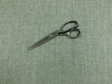 Load image into Gallery viewer, Designer Seafoam Green Grey Cream MCM Mid Century Modern Tweed Upholstery Fabric