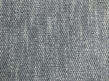 Load image into Gallery viewer, Designer Navy Blue White Woven MCM Mid Century Modern Tweed Upholstery Fabric