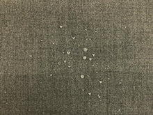 Load image into Gallery viewer, Designer Water &amp; Stain Resistant Charcoal Grey Flannel MCM Mid Century Modern Upholstery Fabric