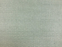 Load image into Gallery viewer, Designer Seafoam Blue Linen Blend MCM Mid Century Modern Upholstery Fabric