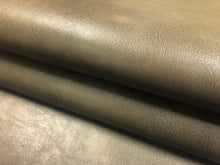 Load image into Gallery viewer, Designer Green Brown Faux Leather Upholstery Vinyl