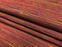 Load image into Gallery viewer, Designer Magenta Green Blue Red Yellow Kilim Upholstery Drapery Fabric