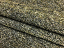 Load image into Gallery viewer, 1 2/3 Yd Designer Teal Grey Green Chenille Upholstery Fabric